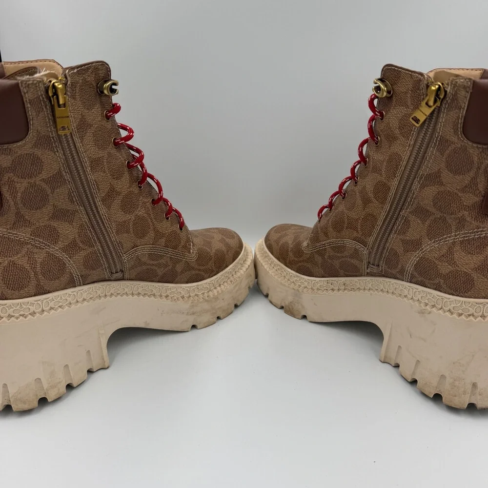 Coach combat boots